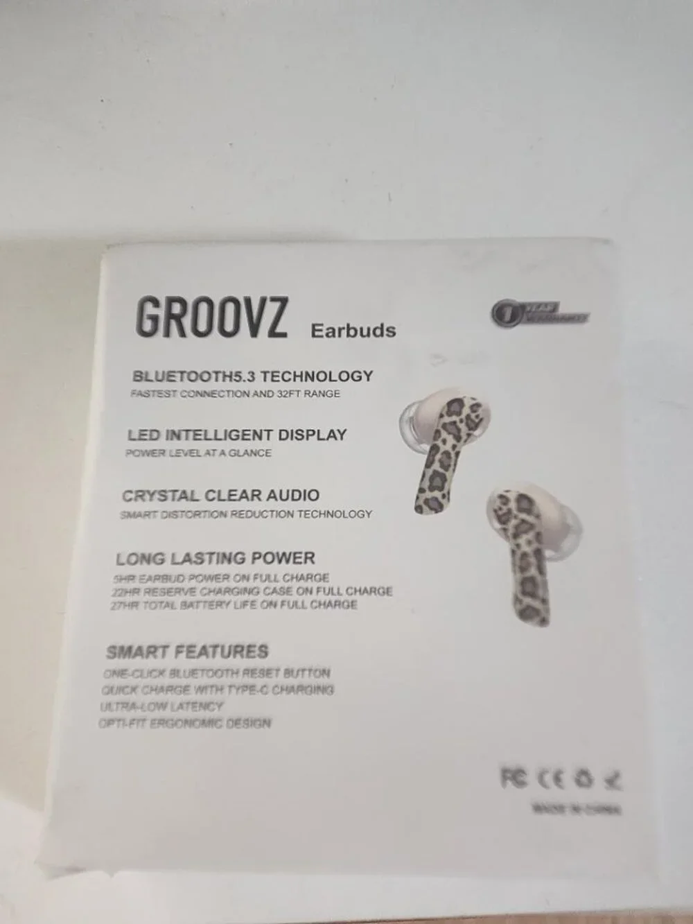 All-New Groovz Plus True Wireless Earbuds | 26-Hour Playtime + Wireless Charging